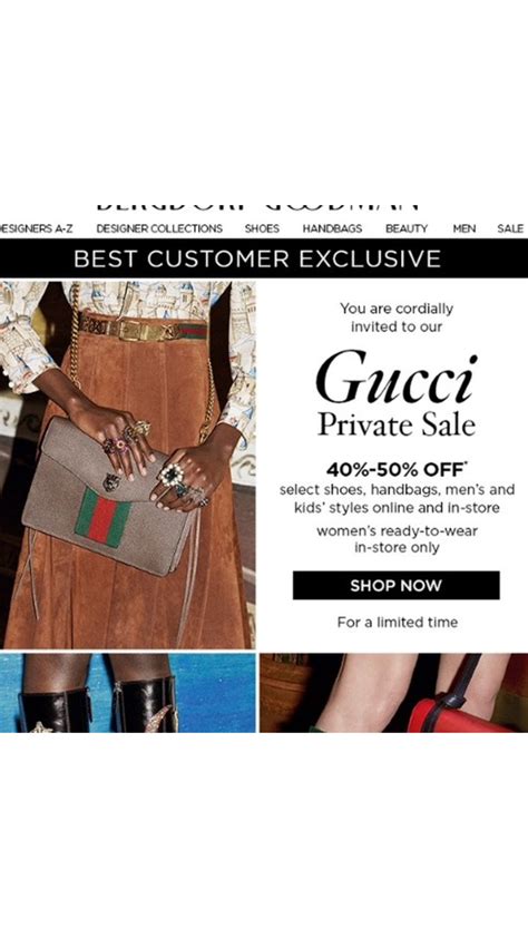 when is gucci private sale 2016|gucci euro price.